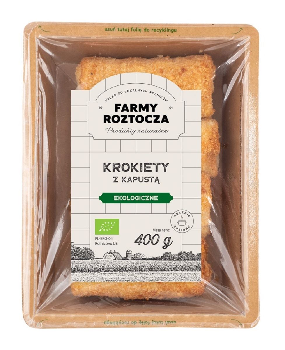 Krokiety z kapustą i grzybami bio 400 g