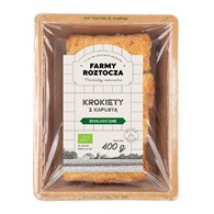 KROKIETY Z KAPUSTĄ I GRZYBAMI BIO 400 g - FARMY ROZTOCZA (NA ZAMÓWIENIE)