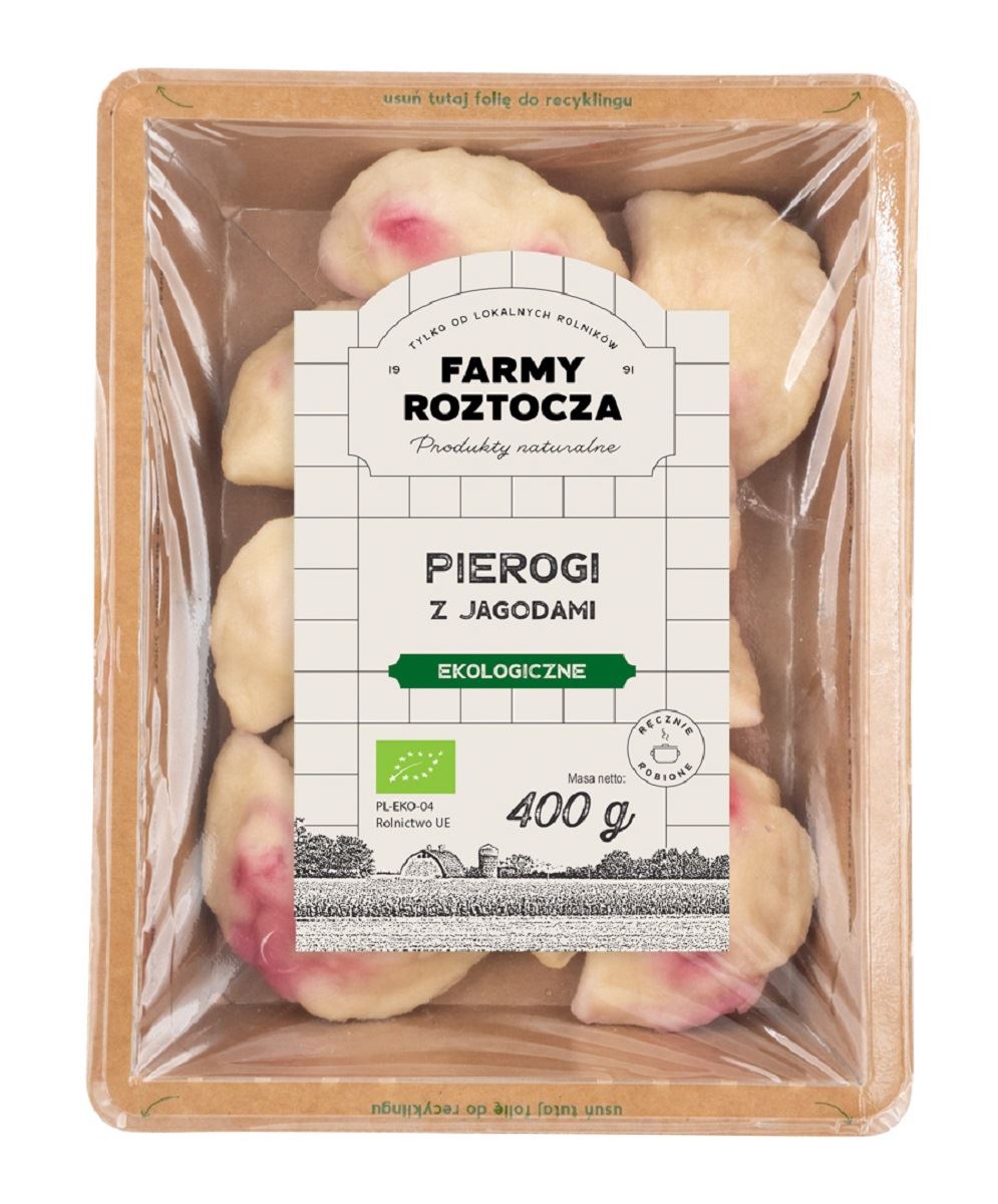 Pierogi z jagodami bio 400 g