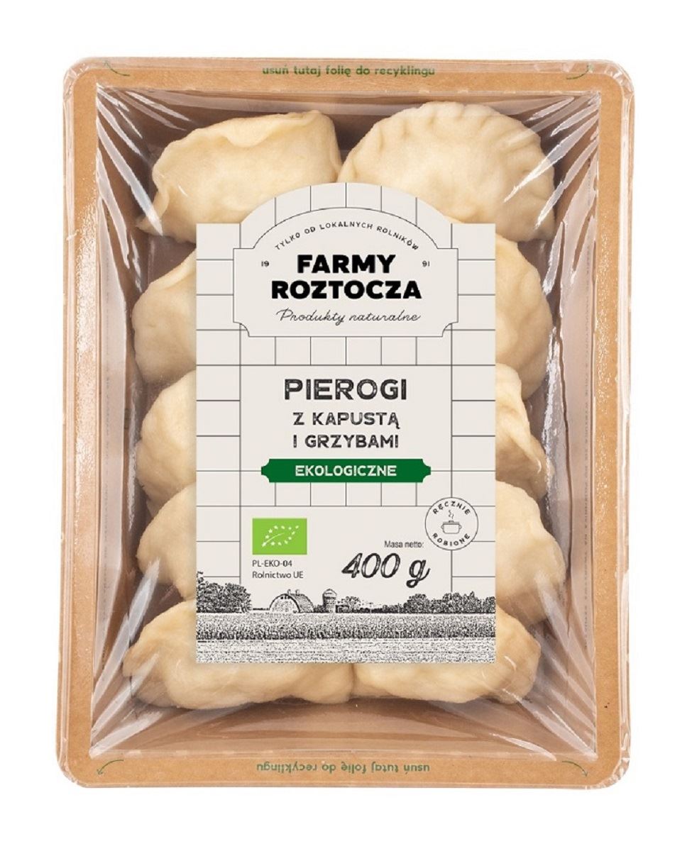 Pierogi z kapustą i grzybami bio 400 g