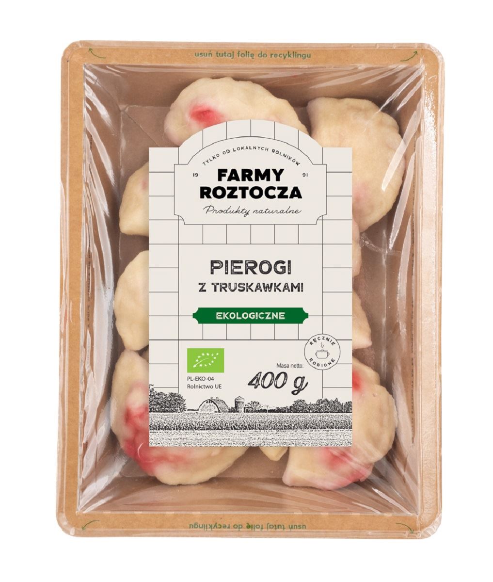 Pierogi z truskawkami bio 400 g