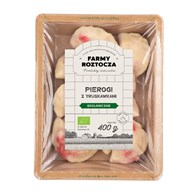 PIEROGI Z TRUSKAWKAMI BIO 400 g - FARMY ROZTOCZA (NA ZAMÓWIENIE)