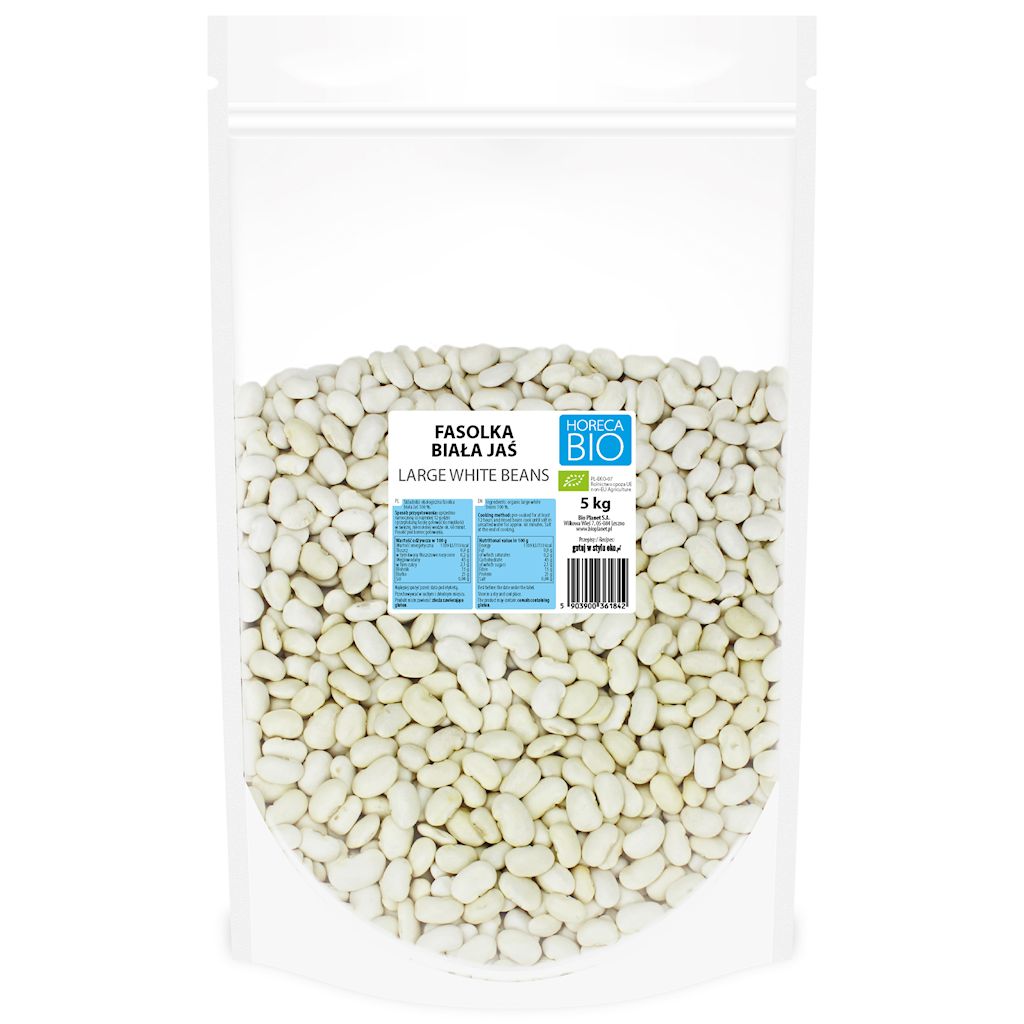 Fasolka biała jaś bio 5 kg