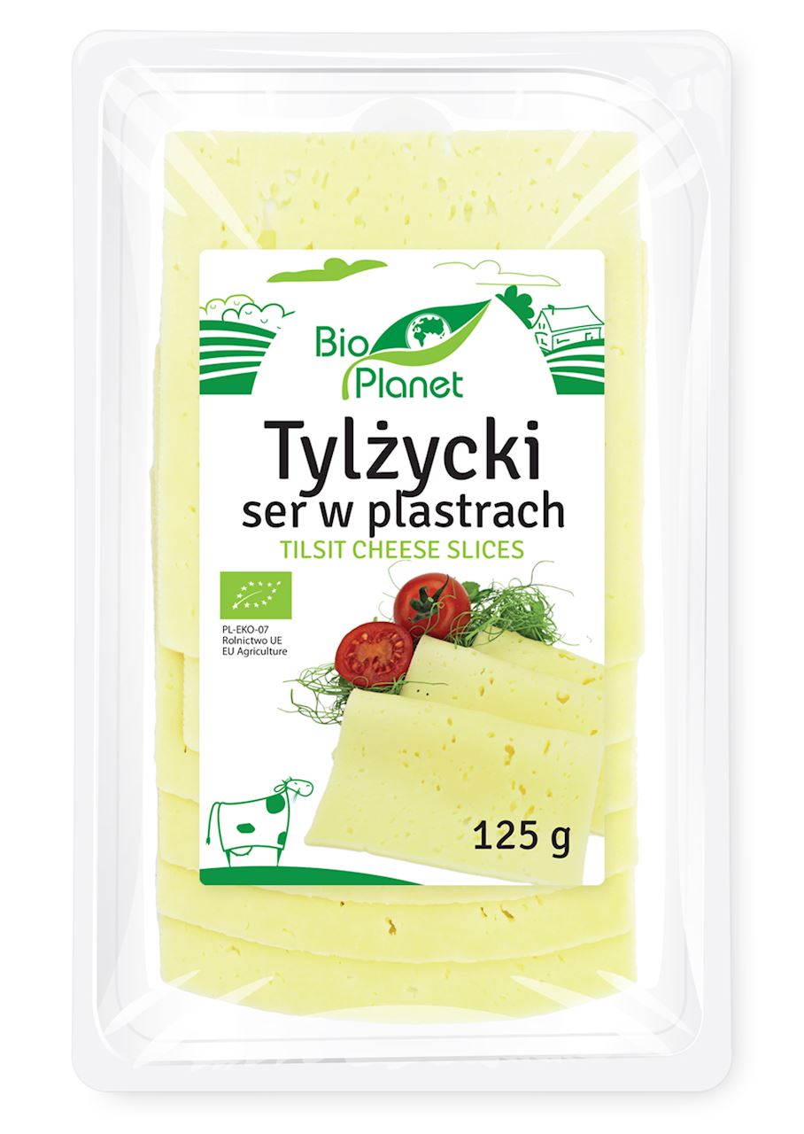 Ser tylżycki plastry bio 125 g