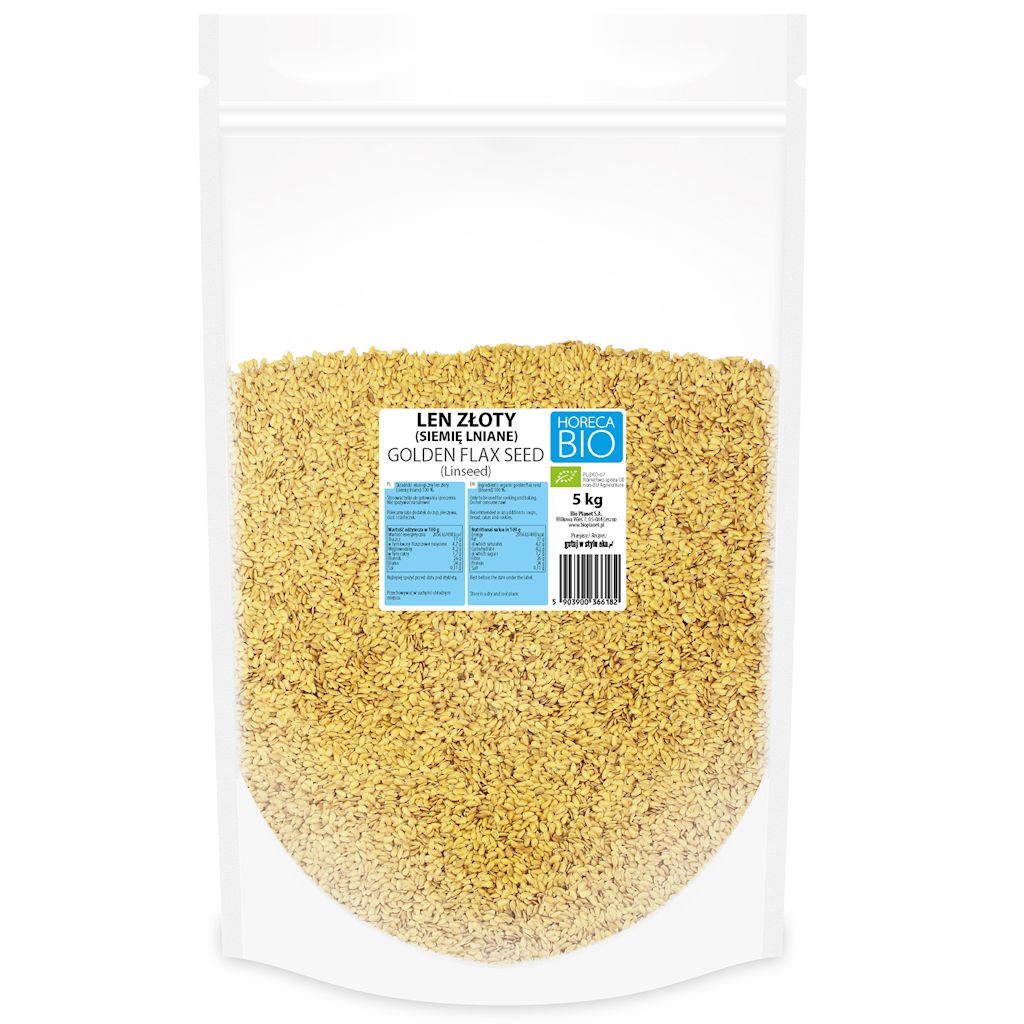 Len złoty (siemię lniane) bio 5 kg