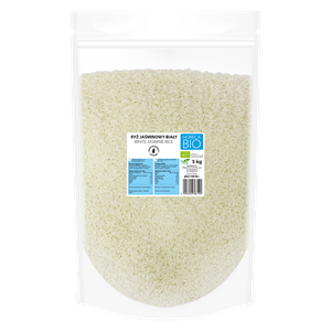 RYŻ JAŚMINOWY BIAŁY BEZGLUTENOWY BIO 5 kg - HORECA (BIO PLANET)
