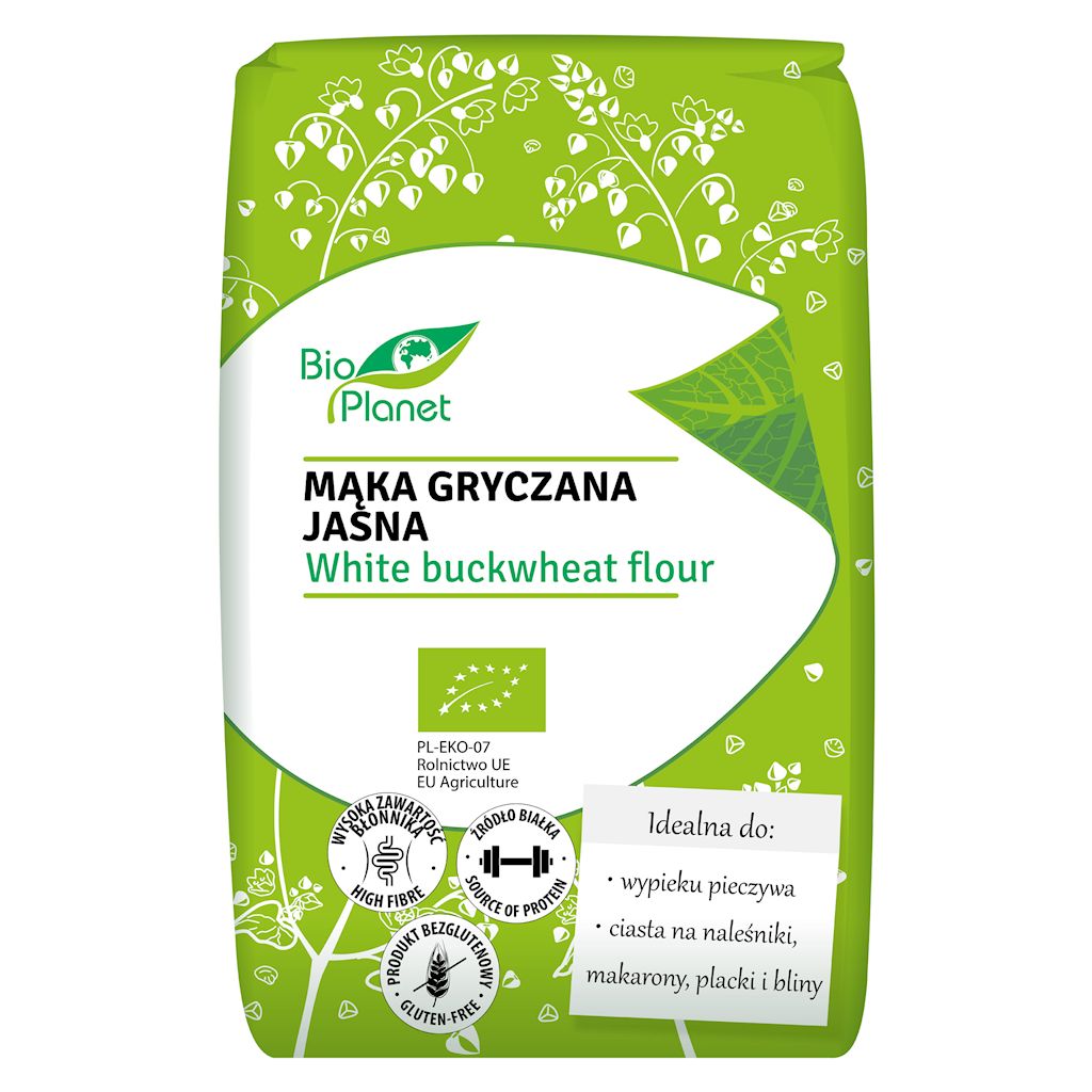 Mąka gryczana jasna bio 500 g