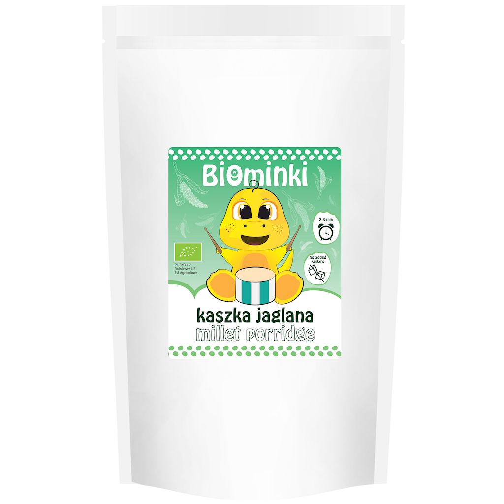 Kaszka jaglana bez dodatku cukrów bio 500 g