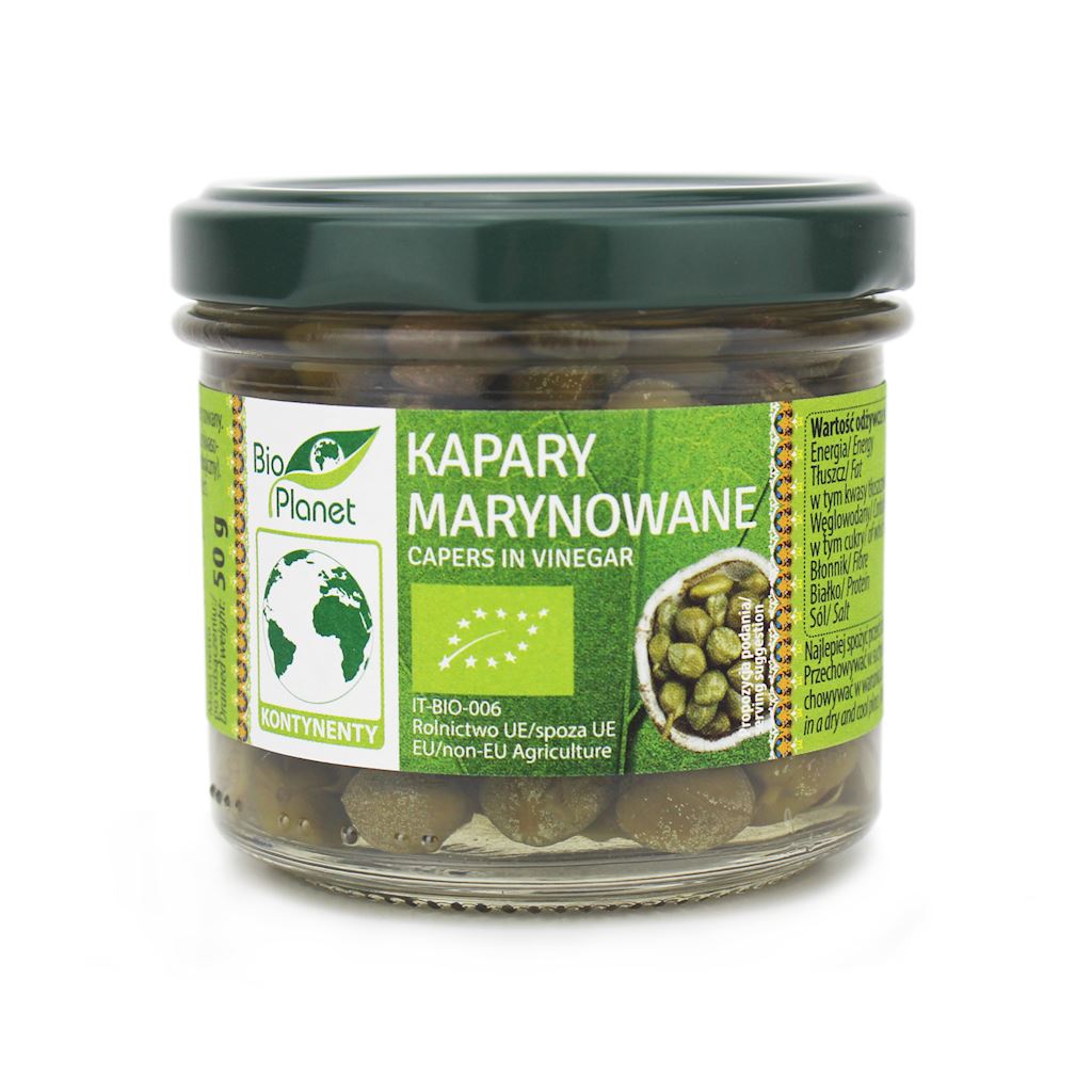 Kapary marynowane bio 100 g (50 g)