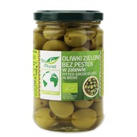 OLIWKI ZIELONE BEZ PESTEK W ZALEWIE BIO 280 g (150 g) - BIO PLANET