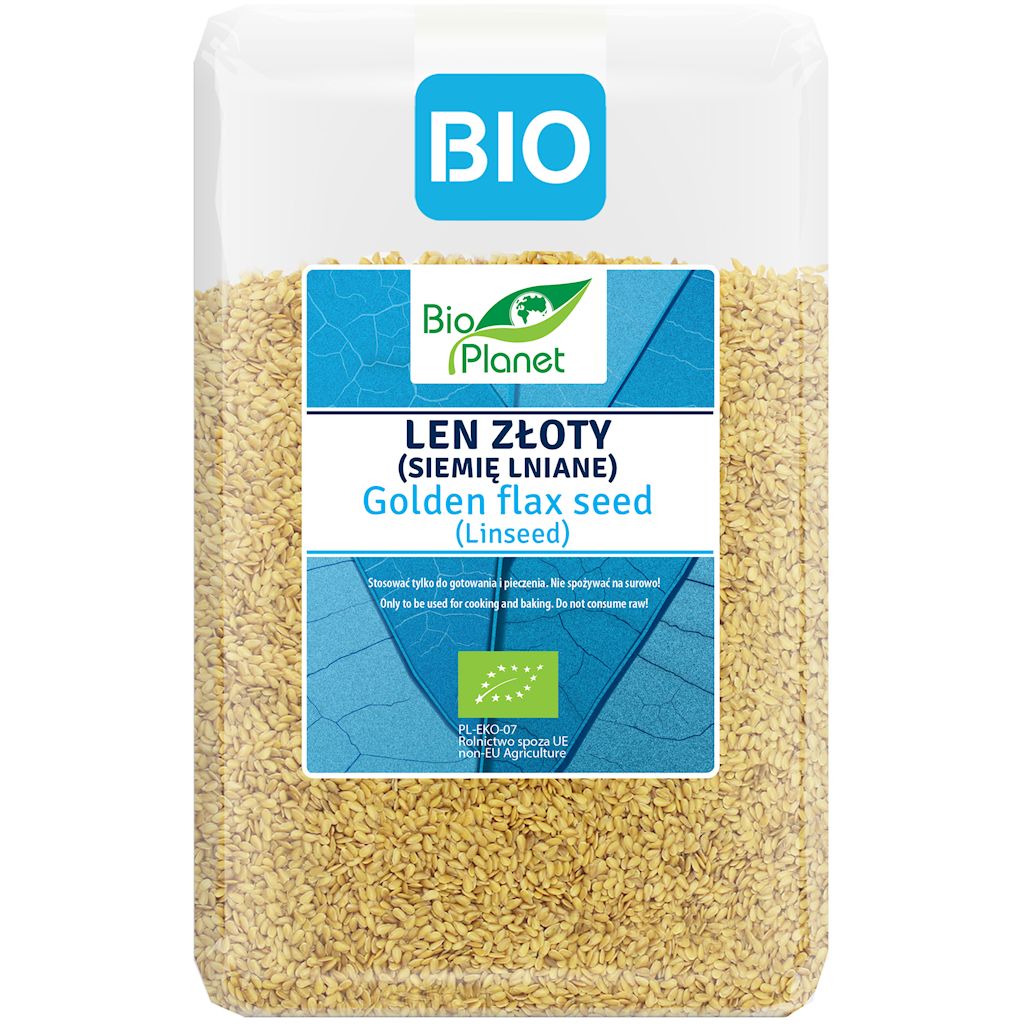 Len złoty (siemię lniane) bio 2 kg