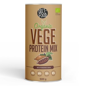 BIAŁKO VEGE MIX KAKAO BIO 500 g - DIET-FOOD