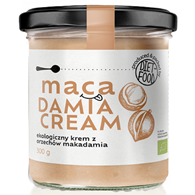 KREM Z ORZECHÓW MACADAMIA BEZ DODATKU CUKRÓW BIO 300 g - DIET-FOOD