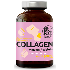 KOLAGEN WOŁOWY (400 mg) 300 TABLETEK - DIET-FOOD