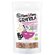 GRANOLA Z ORZECHAMI NERKOWCA I MORWĄ BIAŁĄ BIO 300 g - DIET-FOOD (MORE & MORE)