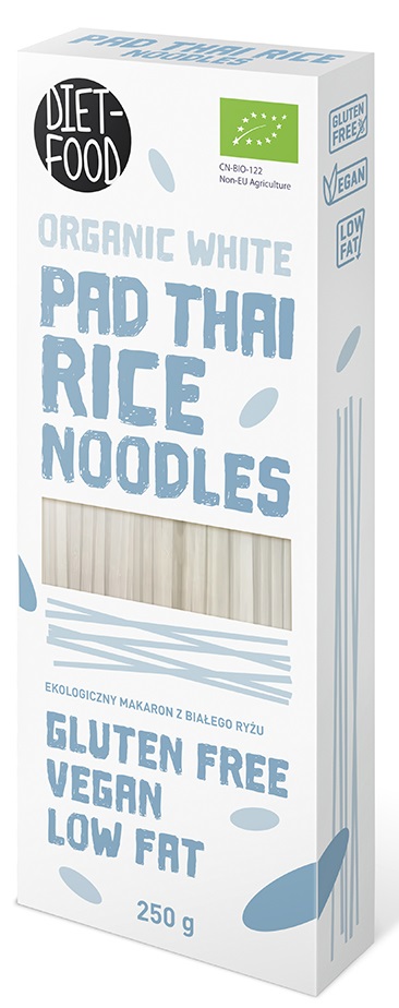 Makaron (ryżowy) noodle pad thai bezglutenowy bio 250 g