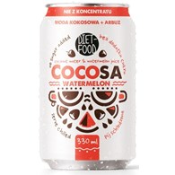 WODA KOKOSOWA Z SOKIEM Z ARBUZA 330 ml - DIET-FOOD (COCOSA)