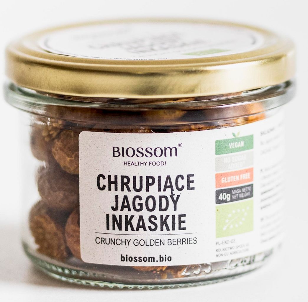 Jagody inkaskie liofilizowane chrupiące bezglutenowe bio 40 g