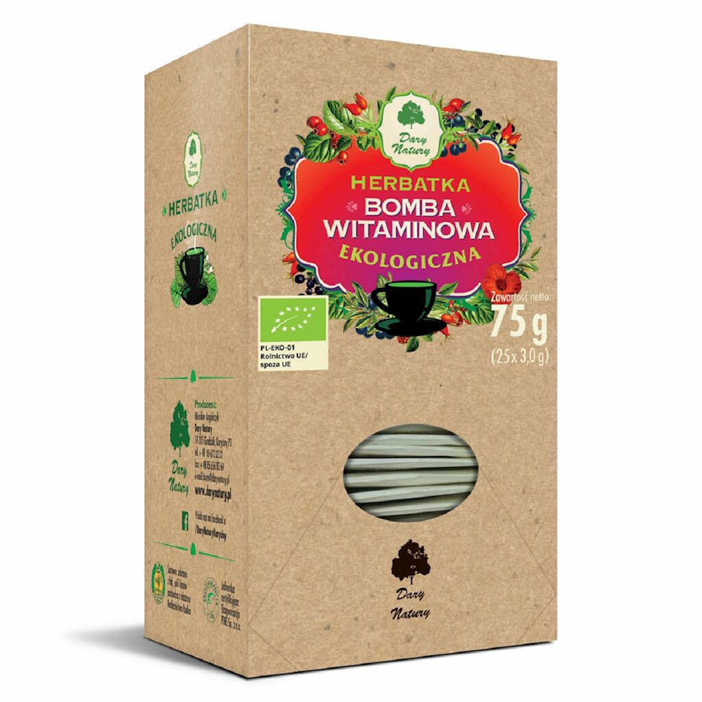 Herbatka bomba witaminowa bio (25 x 3 g) 75 g