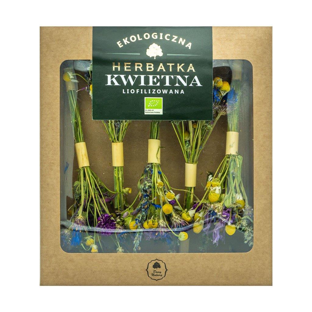Herbatka na patyku kwietna liofilizowana bio (5 x 2,5 g) 12,5 g