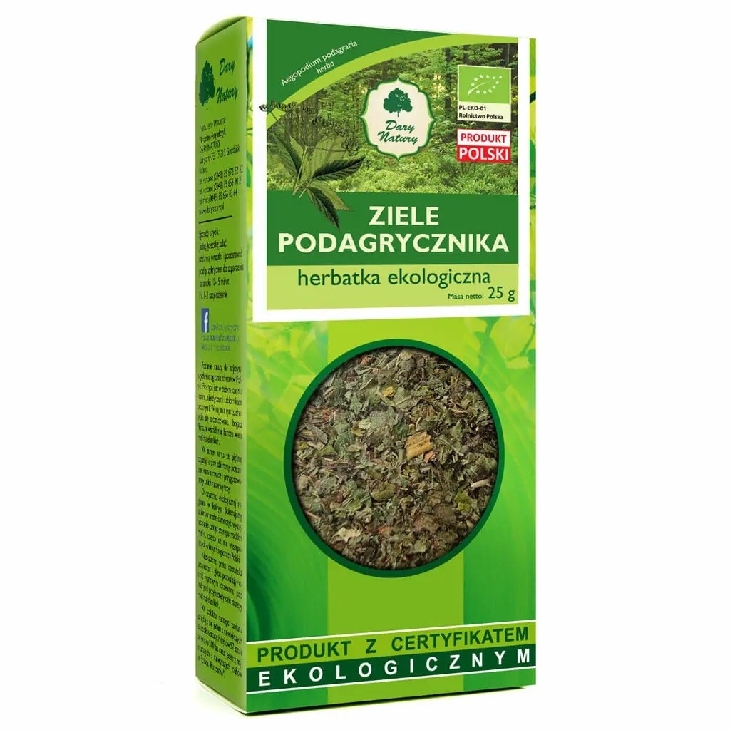 Herbatka ziele podagrycznika bio 25 g