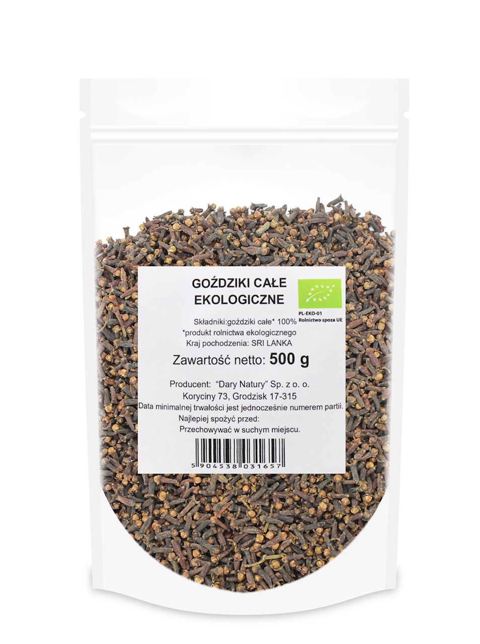 Goździki całe bio 500 g