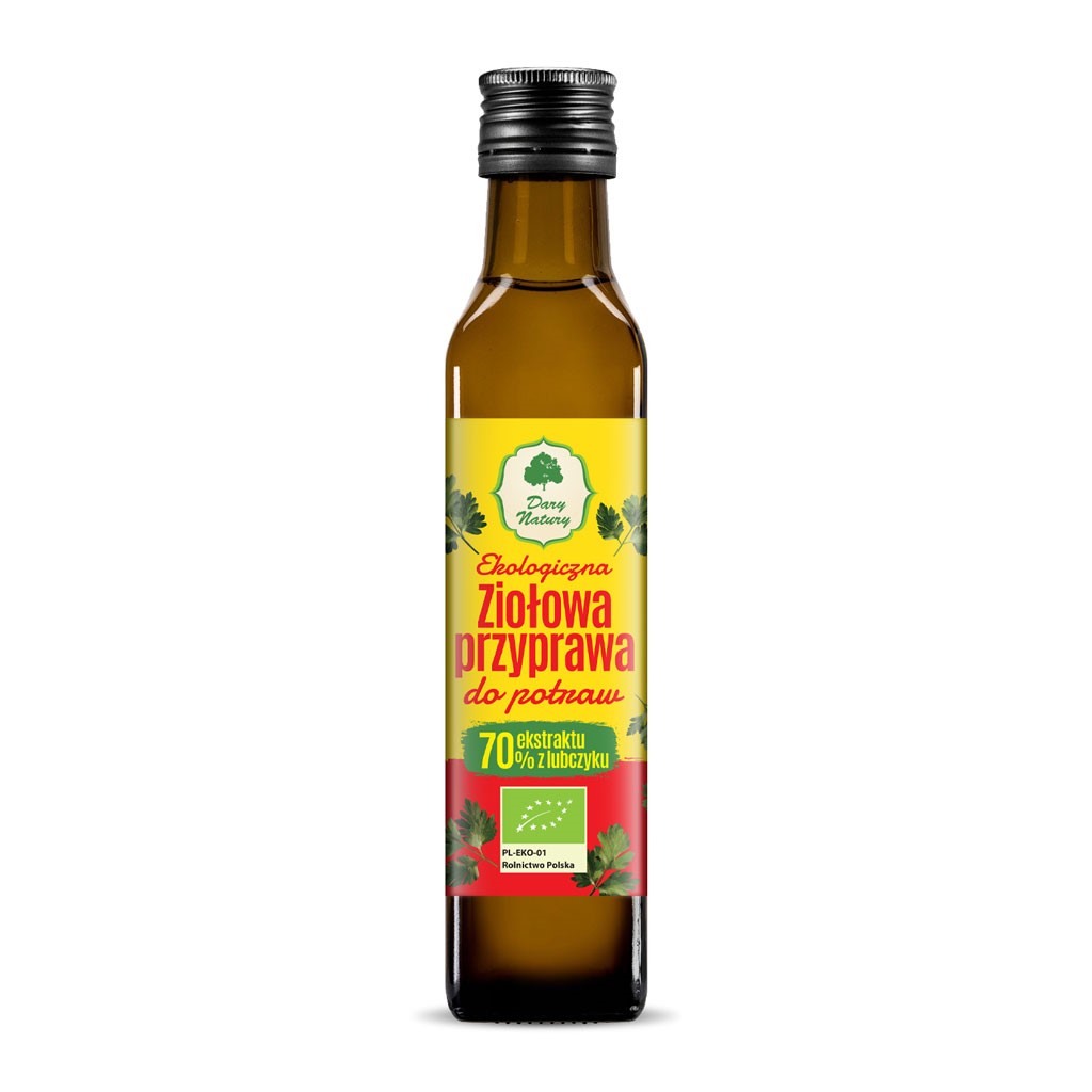 Przyprawa ziołowa z lubczykiem w płynie bio 250 ml