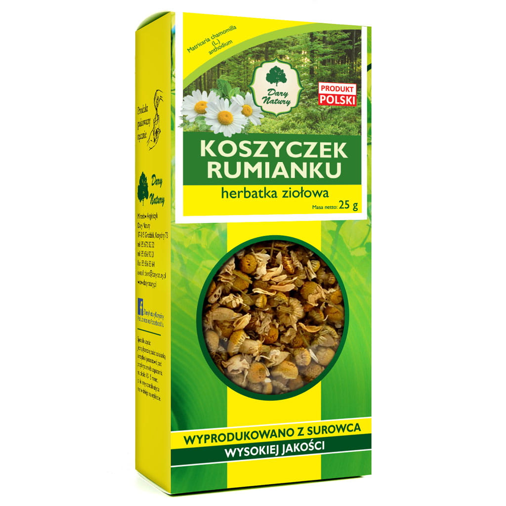 Herbatka koszyczek rumianku 25 g
