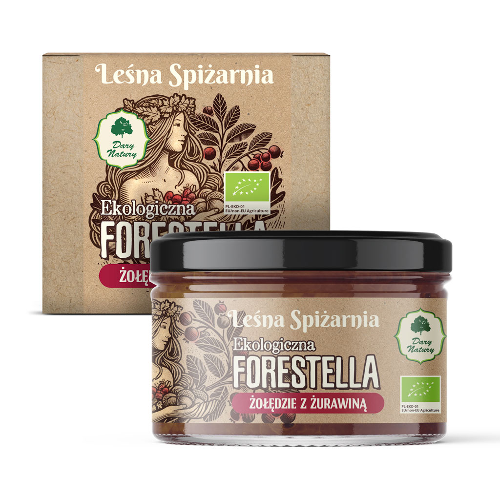 Forestella żołędziowa z żurawiną bio 200 g