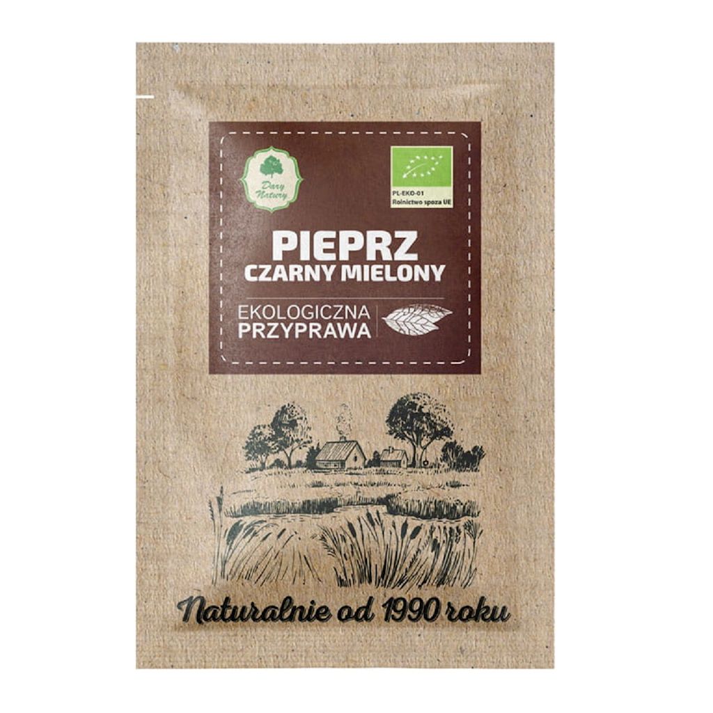 Pieprz czarny mielony bio 15 g