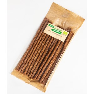 KABANOSY RZEMIEŚLNICZE Z KURCZAKA BIO 90 g - WASĄG (NA ZAMÓWIENIE)