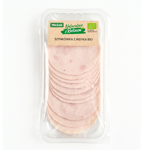 SZYNKÓWKA Z INDYKA BIO 100 g - WASĄG (NA ZAMÓWIENIE)