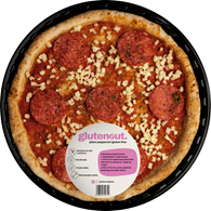 PIZZA Z SEREM MOZZARELLA I KIEŁBASĄ PEPPERONI BEZGLUTENOWA 330 g - GLUTEN OUT