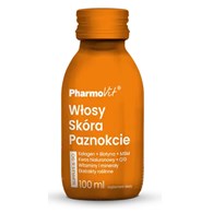 SHOT KOLAGEN NA WŁOSY, SKÓRĘ, PAZNOKCIE BEZGLUTENOWY 100 ml - PHARMOVIT (SUPPLES & GO)