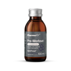 SHOT PRE-WORKOUT O SMAKU OWOCÓW SKANDYNAWSKICH 100 ml - PHARMOVIT (GYM FOOD)