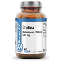 CHOLINA (600 mg) BEZGLUTENOWA 60 KAPSUŁEK - PHARMOVIT (CLEAN LABEL)