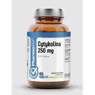 CYTYKOLINA (250 mg) BEZGLUTENOWA 60 KAPSUŁEK - PHARMOVIT (CLEAN LABEL)