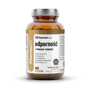 KAPSUŁKI NA ODPORNOŚĆ (IMMUNO COMPLEX) BEZGLUTENOWE 60 szt. - PHARMOVIT (HERBALLINE)