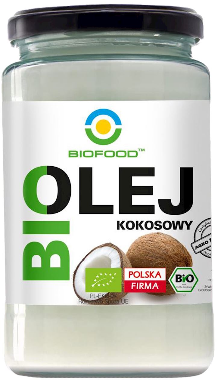 Olej kokosowy bezwonny bio 670 ml