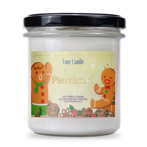 ŚWIECA SOJOWA ZAPACHOWA PIERNICZKI 300 ml - YOUR CANDLE (PRODUKT SEZONOWY)