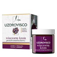 KREM DO TWARZY PRZECIWZMARSZCZKOWY NA NOC 50 ml - UZDROVISCO (CZARNY TULIPAN INTENSE)