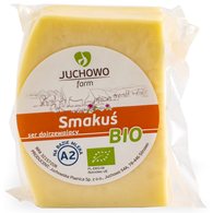 SER ŻÓŁTY DOJRZEWAJĄCY SMAKUŚ BIO (około 0,30 kg) - JUCHOWO (NA ZAMÓWIENIE)