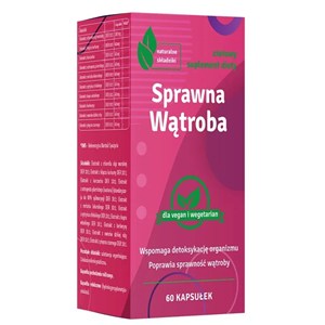 KAPSUŁKI NA WĄTROBĘ 60 szt. - PASOLEQ