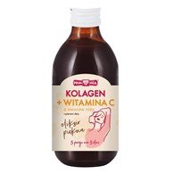 ELIKSIR PIĘKNA - KOLAGEN + WITAMINA C Z OWOCÓW RÓŻY 250 ml - POLSKA RÓŻA