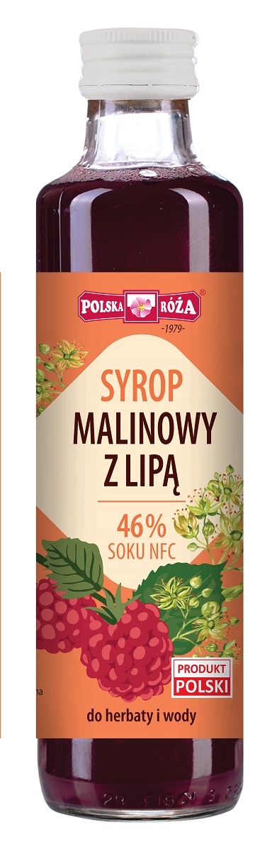 Syrop malinowy z lipą 250 ml
