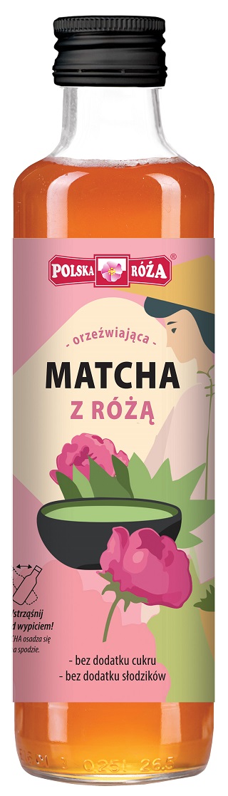 Herbata matcha różana 250 ml