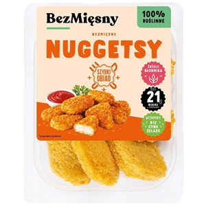 NUGGETSY ROŚLINNE 150 g - BEZMIĘSNY