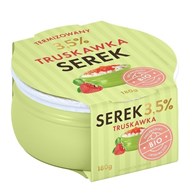 SEREK TRUSKAWKOWY TERMIZOWANY BIO 180 g - YÖMLEKO