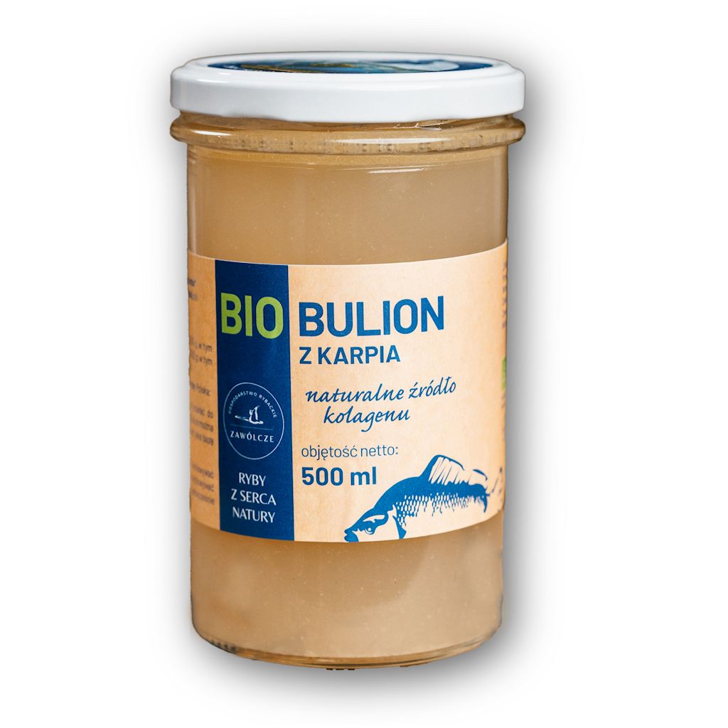 Bulion z karpia (kolagen) bio 500 ml