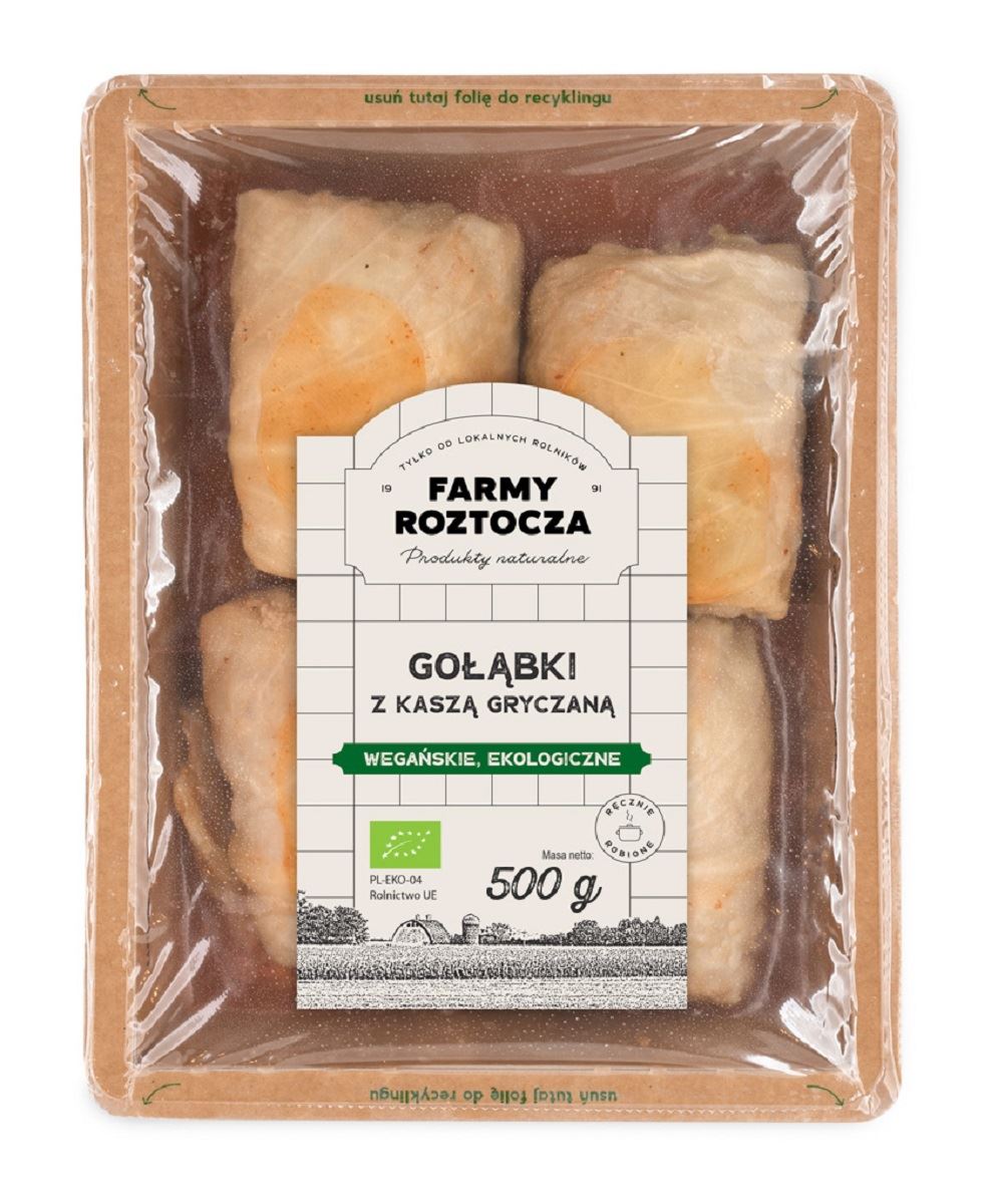Gołąbki wegańskie z kaszą gryczaną bio 500 g